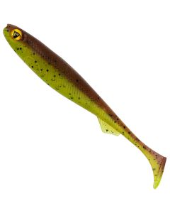 Fox Rage Ultra UV Slick Shad Green Pumpkin Lure